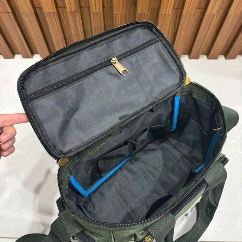 Product Introduction of Túi Đựng đồ nghề Dụng Cụ Sữa Chữa Vuông Xanh Size Nhỏ - Vải 1068 - Chất Liệu Bền Đẹp 6