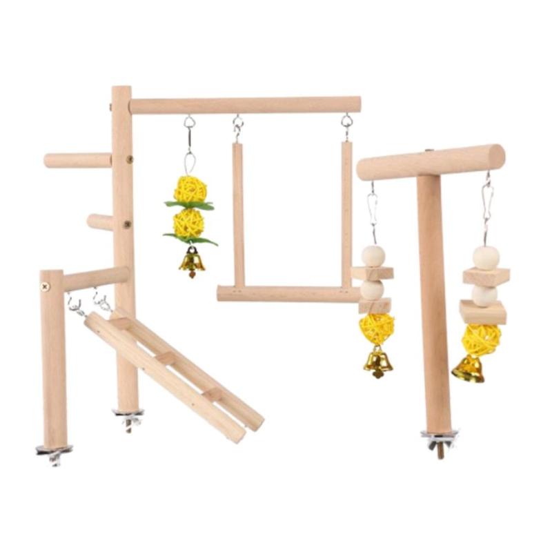 Fresh Look at Parrot Bird Playground Playstand Cage Accessories Supplies Parrot