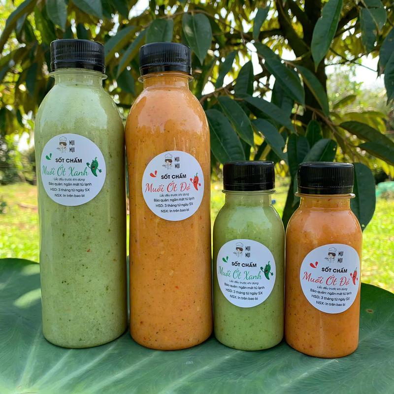 2 chai lớn tặng 2 chai nhỏ - sốt chấm hải sản đồ nướng,... - Nước Sốt Gia Vị Chua vn hủ xốt nấu ăn sotthai tron nước chấm hột vịt lộn