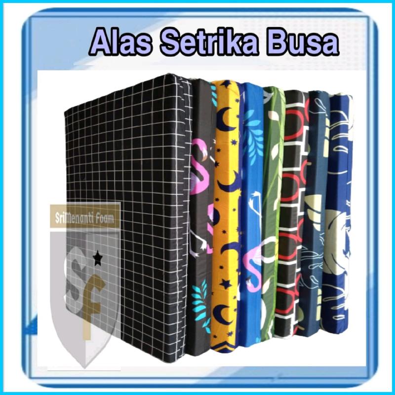 Alas Setrika Busa Inoac Size 100x60x5 cm dengan Sarung Resleting Motif Beragam 3