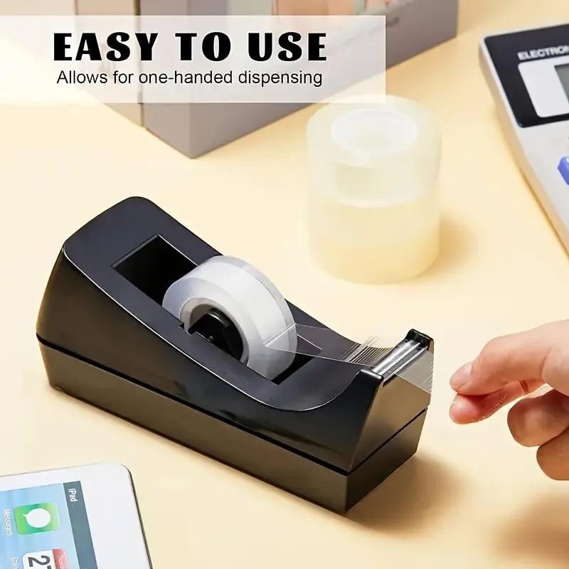 Product Introduction of Desktop Tape Dispenser, Easy To Use Tape Dispenser, Non-slip Base Tape Dispenser, Suitable for Office, Home, School Use 6