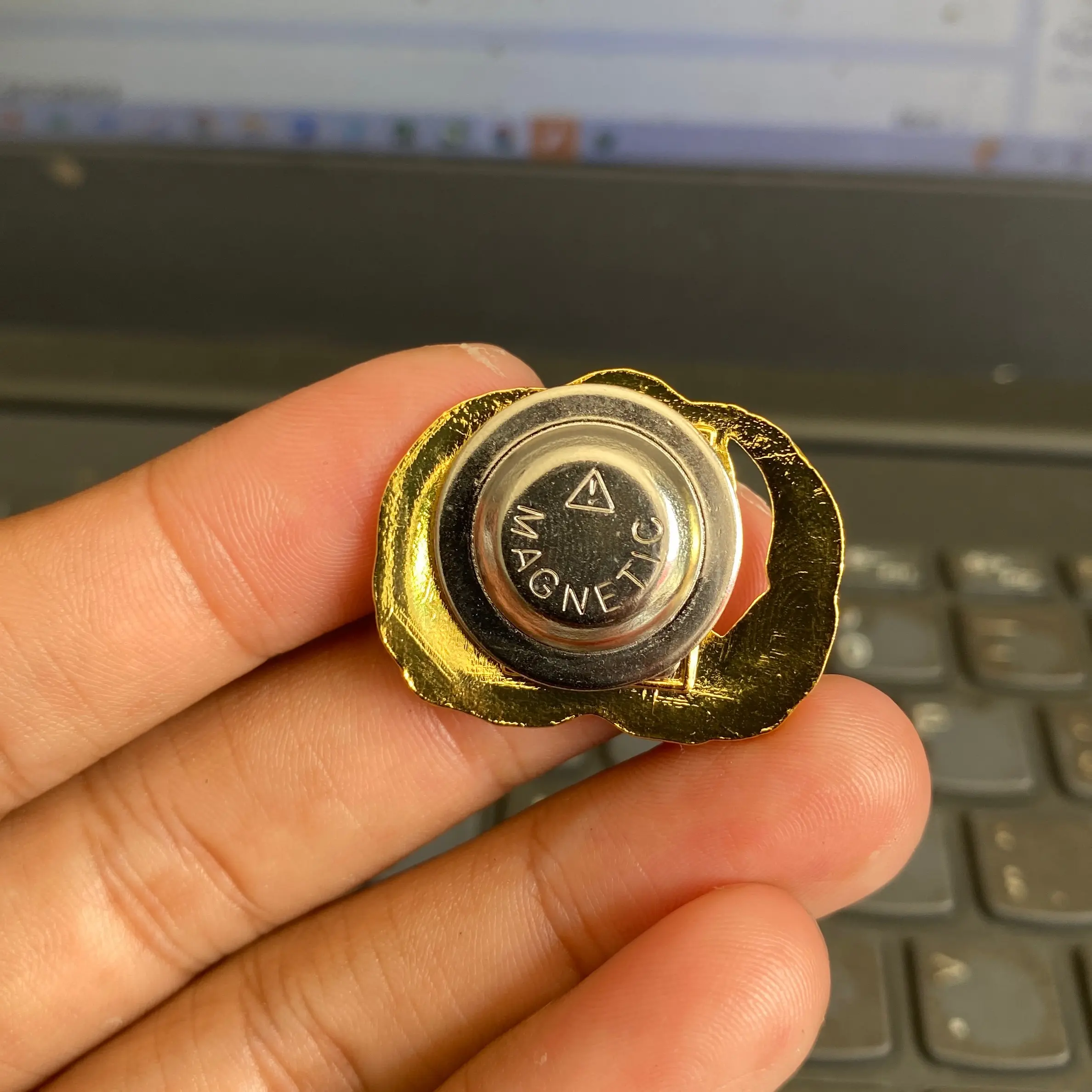 Pin Korpri Magnet ASN Gold