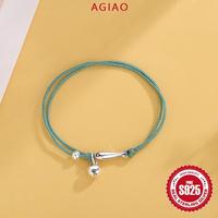 Gambar AGIAO Gelang Tali Merah Lonceng Ikan Kecil Untuk Pria Dan Wanita Gelang Ikan Koi Keberuntungan - hitam, Dapat disesuaikan dari A.GIAO.ID Kab. Gresik 3 Tokopedia