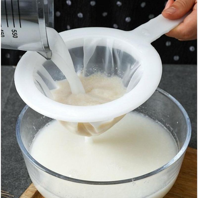 Ray Lọc Sữa Đậu Nành Lỗ Mịn, Cà Phê, Nước Ép Hoa Quả, Sữa Hạt, Trà, Gia Vị Tiện Dụng, Rây Lưới Lọc Mịn