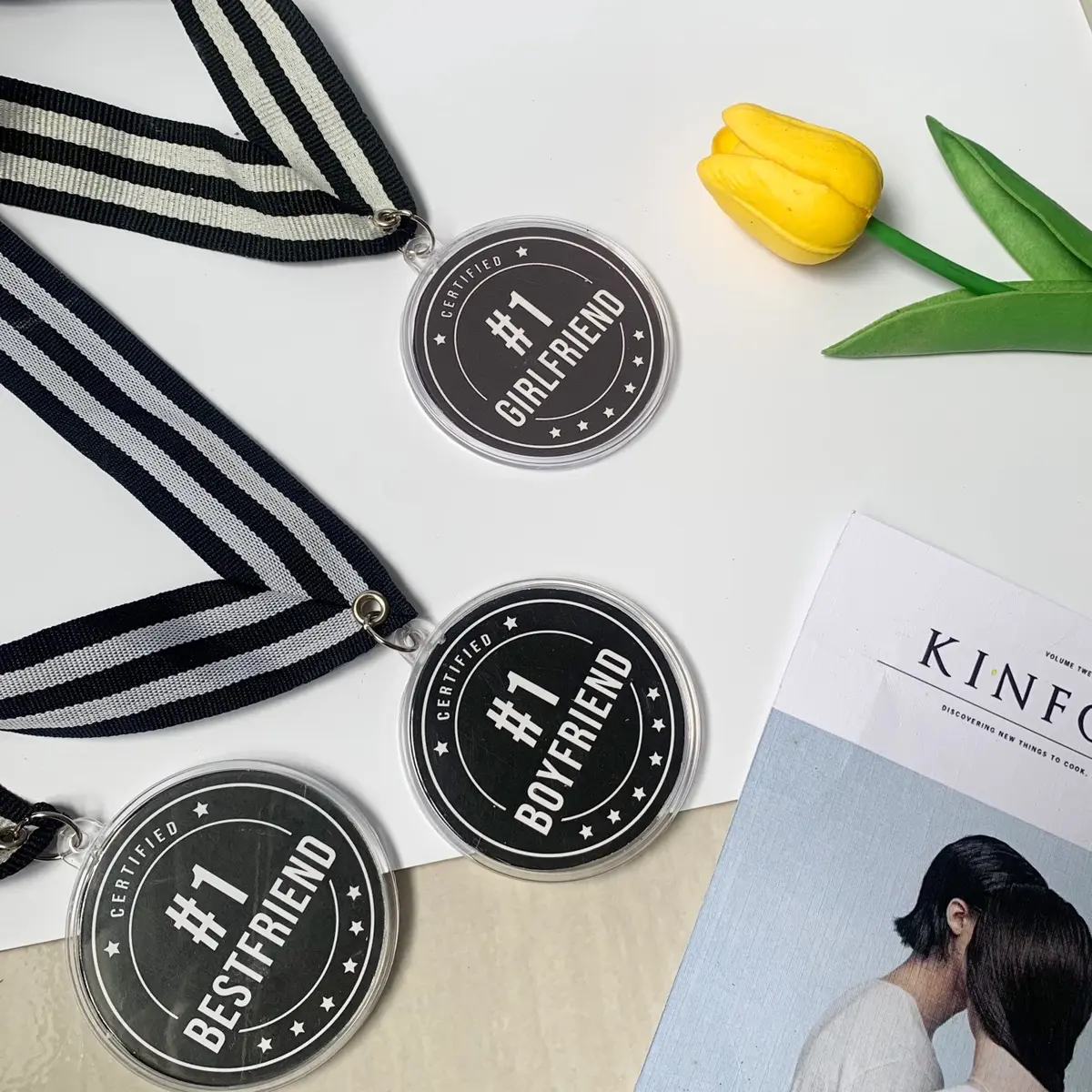 Medali/Custom Medal/Boyfriend Girlfriend Bestfriend Gift/Kado unik
