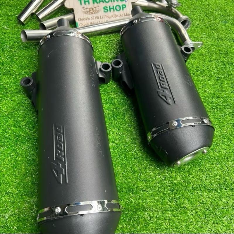  PÔ lon 4 ROAD ĐEN ngắn và vài TRẦM ẤM GẮN CÁC DÒNG XE TAY GA VARIO CLICK AIRBLADE 