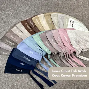 Ciput Arab Tali jersey Inner Hijab Premium