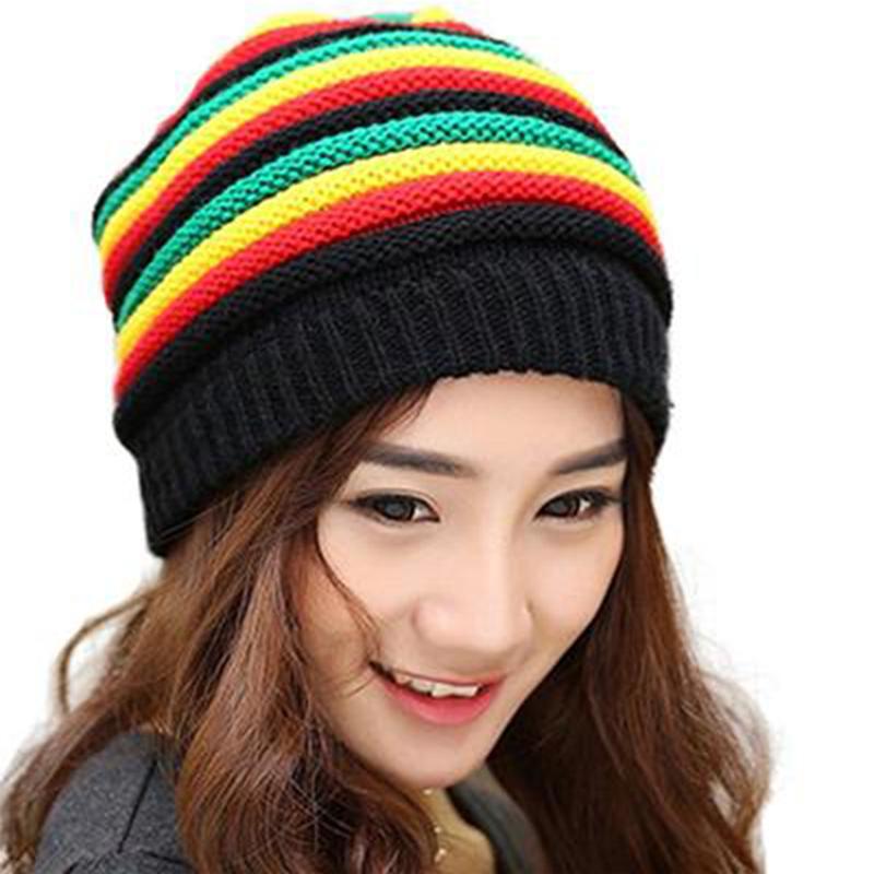 Product Introduction of Knitted Slouch Beanie Thick Trendy Warm Winter Hat Stylish Winter Beret Cap for Outdoor Activities Streetwear Music Festivals -Hop Culture Winter 6