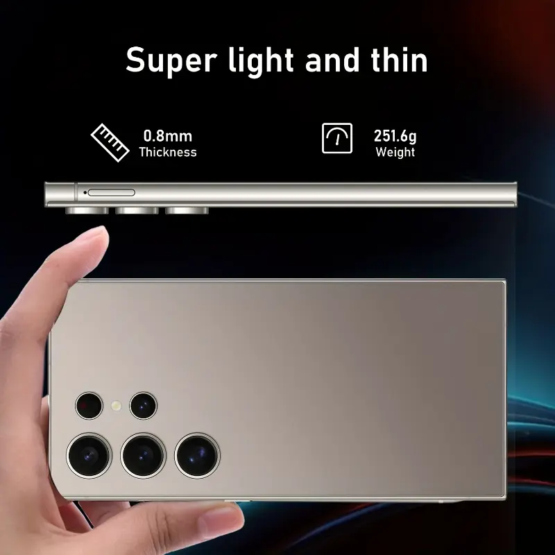 Android 13 Unlock Phone, Touch Screen Unlock Smartphone, 6.8-inch HD Display, Dual SIM, Dual Standby, Face Recognition, HD Camera, 8+256GB Storage, with Stylus, 1080X1920 Display Resolution, Support 5G, WiFi, GPS, Fast Charging, 6800mAh Lon 8