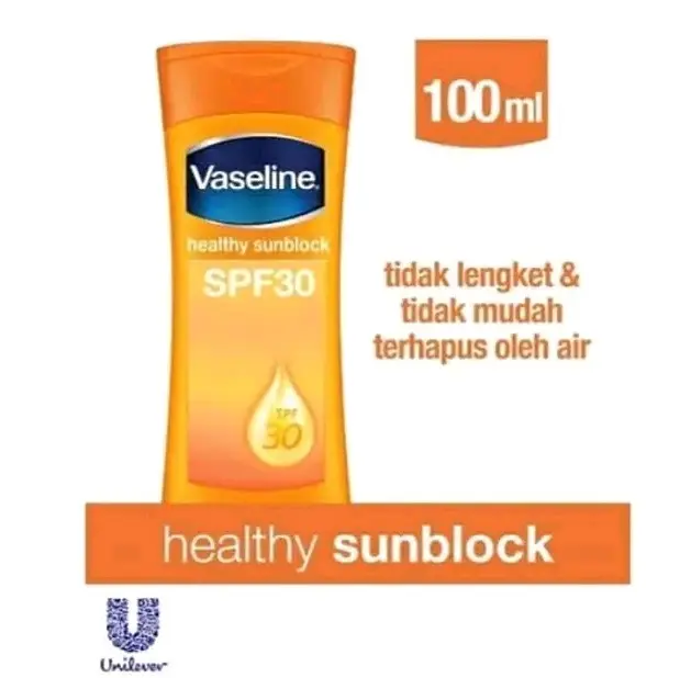 VASELINE SUNBLOCK INTENSIVE CWRE HEALTHY SPF30/ VASELINE SUNBLOCK/ SUNBLOCK 100 ML/ VASELINE