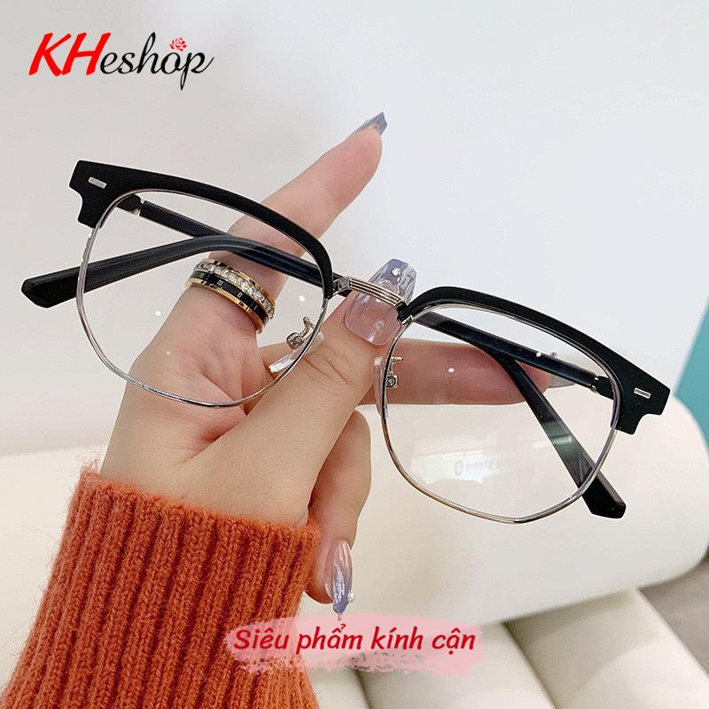 Kính đổi màu đủ độ cận form Clubmaster mã Y8048