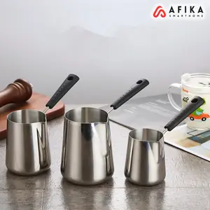 Gelas Jug Melted Butter Coffee Pot Stainless Steel Long Handle