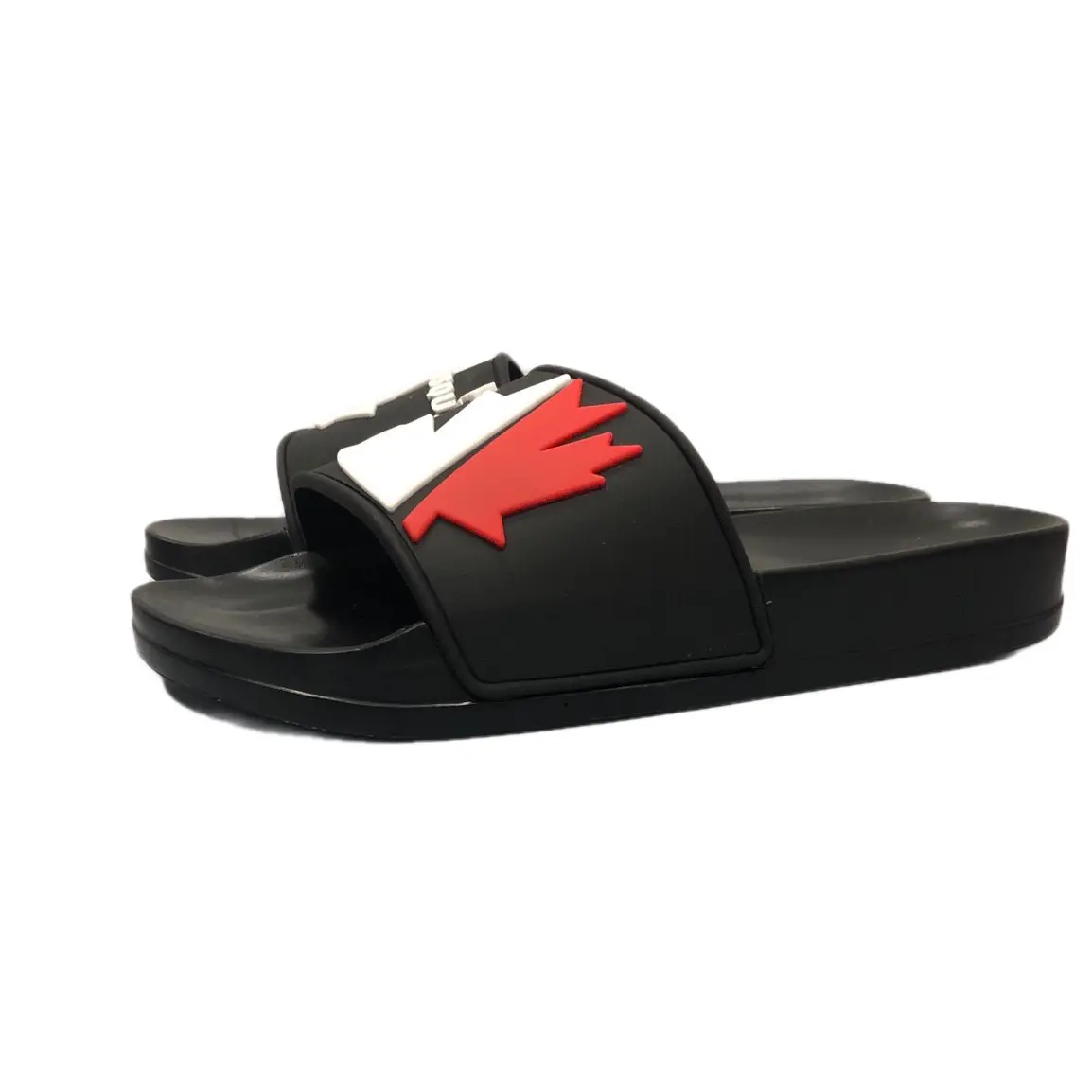 Dép lê nam nữ Đ S QUỜ lá đỏ hè 2024 size 35-42 đế đúc nguyên khối DéP Slipper Đồng Nhung