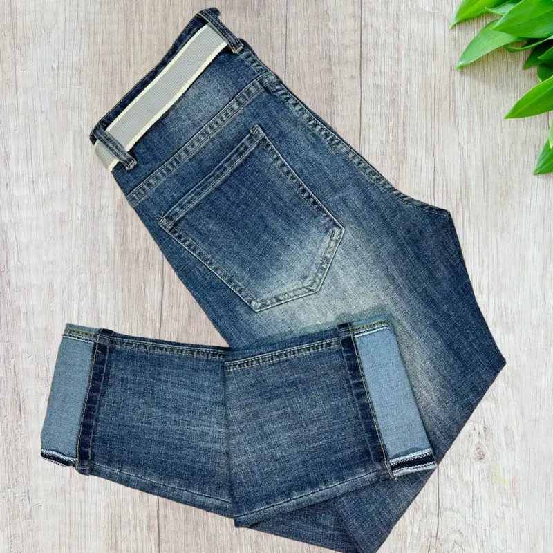 Quần jean dài nam ,quần bò nam ,ống đứng MS DL 13 Menswear Pants Có Túi 3