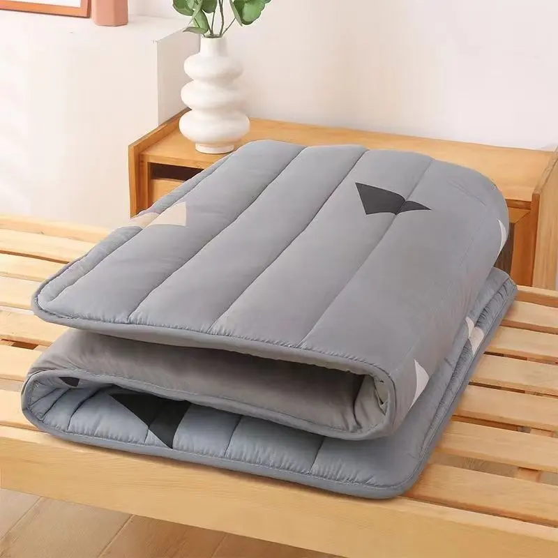 Nệm Giường Một Tầng Cho Trẻ Em, Dày Dặn, Chất Liệu Tatami, Thích Hợp Cho Ký Túc Xá Sinh Viên, Nệm Giường Đôi Cực Dày, Có Thể Gập Lại 3