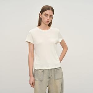 Minimalist Everyday Short-Sleeve Top C052+C049