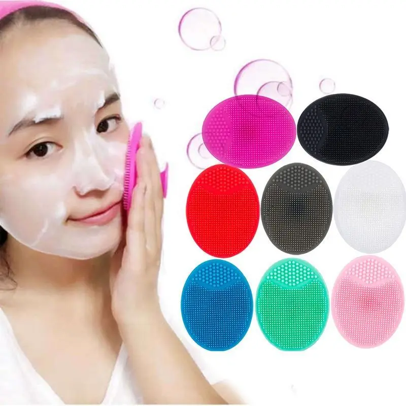 Pywell Soft Silicone Face Cleaning Brush Pad Portable Massage Pore Blackhead Removing Face Masks  Children's Fashion Kids' Fashion Accessories
