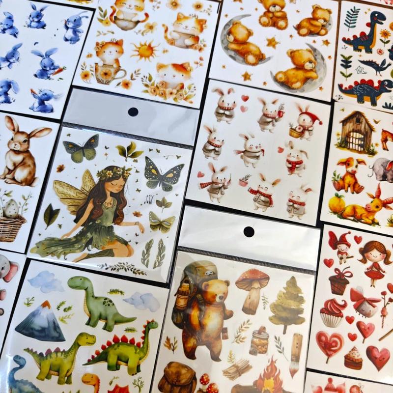 Sticker 2D tempel aesthetic lucu - Shop | Tokopedia