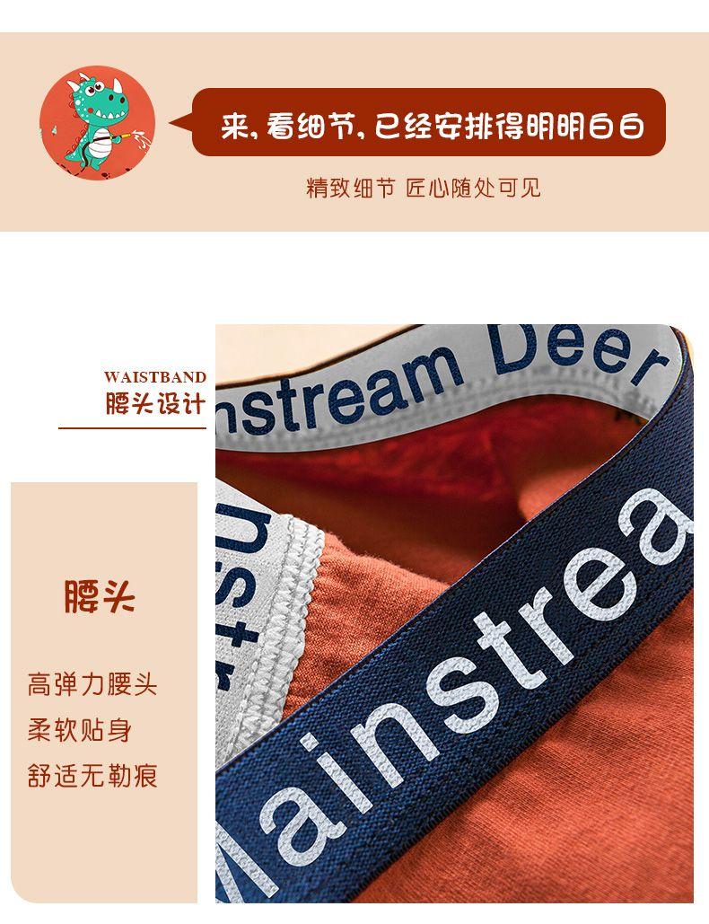Product Introduction of 2025 Boys' Underwear All Cotton Baby 100% Boxer Shorts Children'S Pure Cotton No Tailoring Big Boys Boys' Boxer Briefs 12