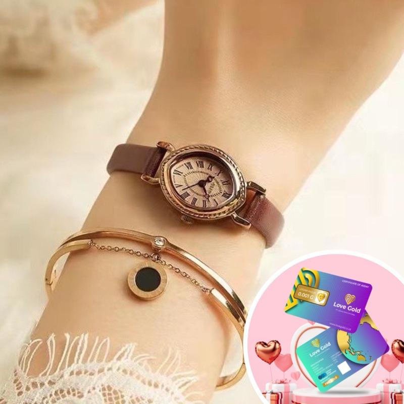 JULIUS JA-567 Original Bagsomnia Jam Tangan Kecil Wanita Ova