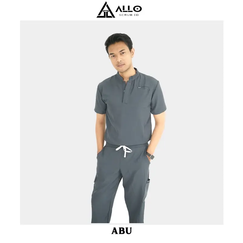 [SCRUB NEO] Alloscrub/Allo scrub/Scrub Dokter / Baju Jaga Dokter / Baju OK / Baju Perawat / Dokter Lengan Pendek 1