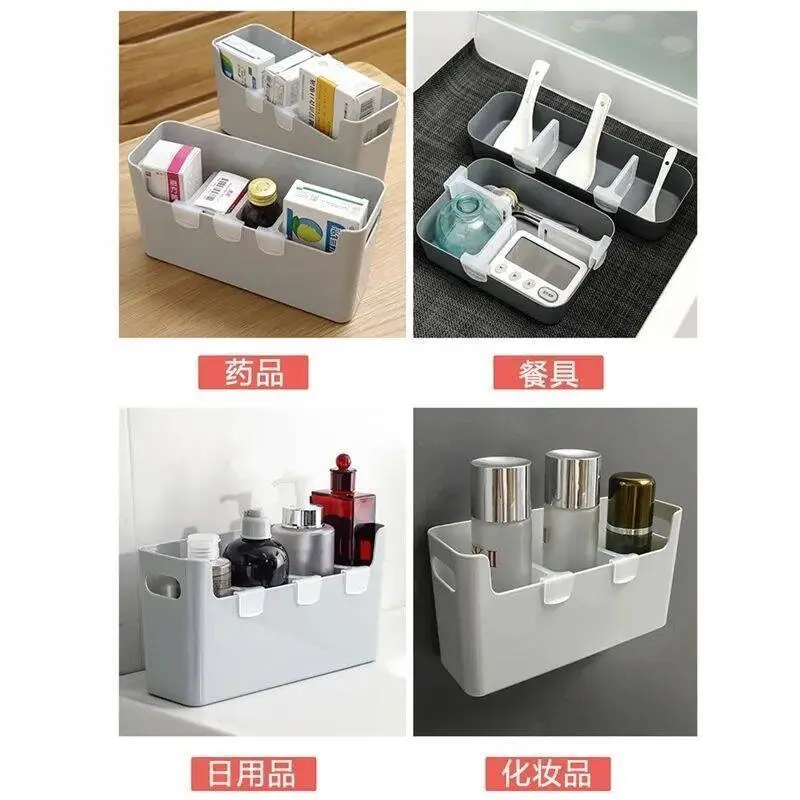 Tấm Vách Ngăn Tủ Lạnh, Phong Cách Nhật Bản, Cửa Bên, Thiết Kế Sáng Tạo, Bảng Sắp Xếp Và Phân Loại Lưu Trữ, Kẹp Bảng Điều Khiển Lưới, Thông Dụng, Đa Năng, Kẹp Thẻ 4