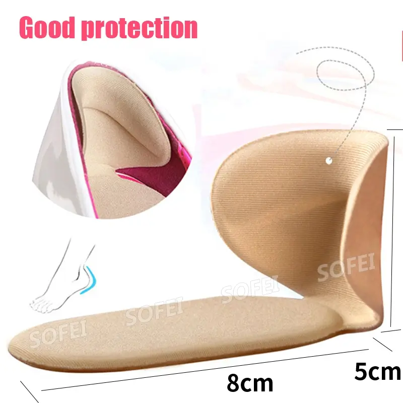 【SOFEISTORE】 Bantalan Cushion Pad Sisipan Sepatu High Heels Wanita, Insole Untuk Lindungi Kaki dari Lecet 5