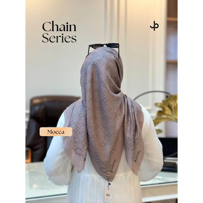Hijab Sefiempat CHAIN Series Journey Voal Premium Versi KW 2