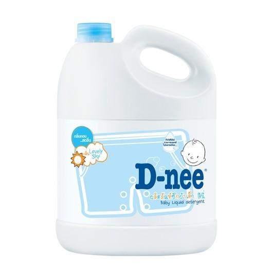  Nước giặt quần áo em bé D-nee Xanh - Lovely Sky 3L 