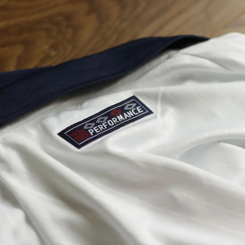 Bộ Quần Áo Bóng Đá, Áo Đá Banh Đội Tuyển Anh 1998 Quần Có Túi - Vải Polyester Gai Thái Cao Cấp 3