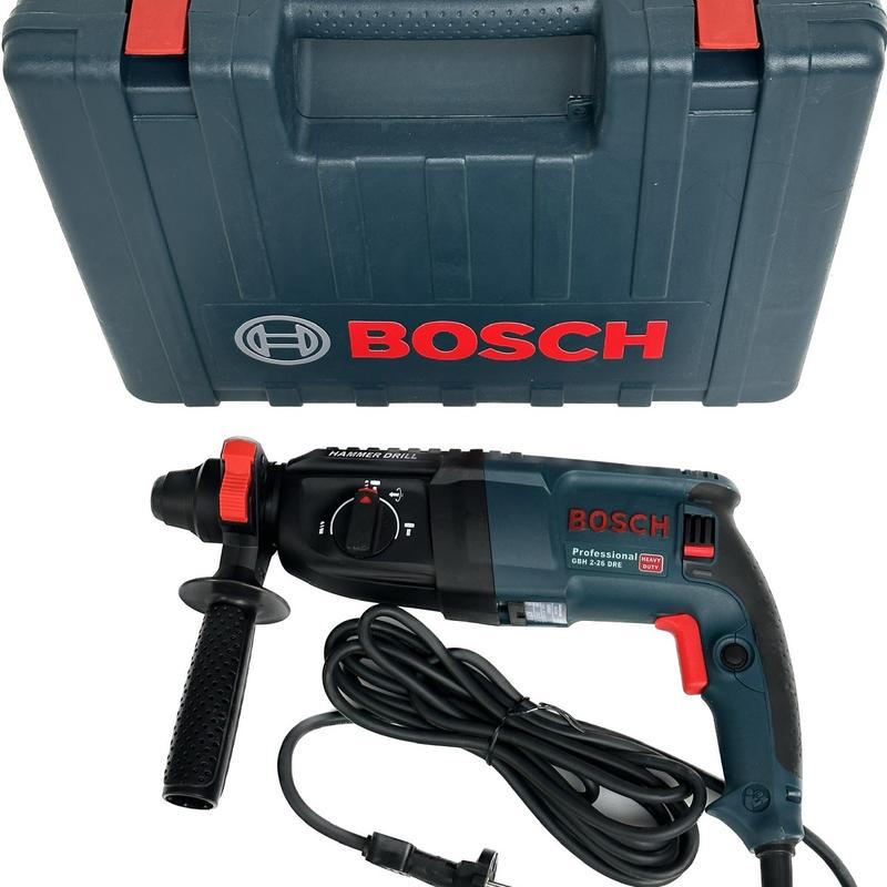 Bosch Máy Khoan Bê Tông 2-26 Bocss DRE 800W Công Suất Lớn Khoan Gỗ Kim Loại Đảo Chiều Siết Vít Khóa Điện Tự Động