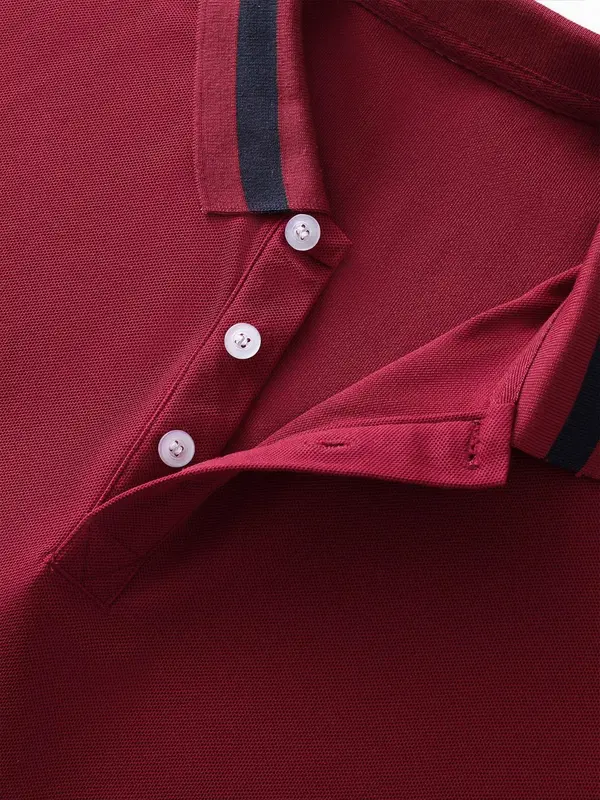 【Plus Size】 Men's Regular Fit Polo Shirt, Casual Short Sleeve Collared Top for Summer, Fashion Men's Clothes for Daily Wear 5