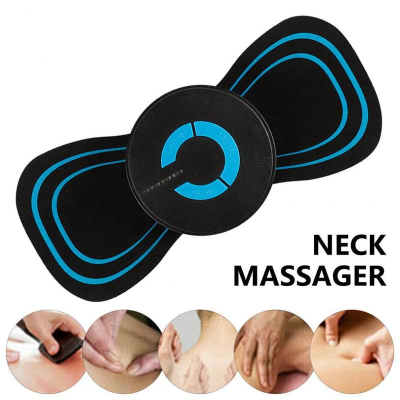 Product Introduction of Mini Neck Massager Cervical Vertebra Mas-sager,Portable Shoulder Back Massage Mat,6 Modes Adjustable Massager for Whole Body Arm 10