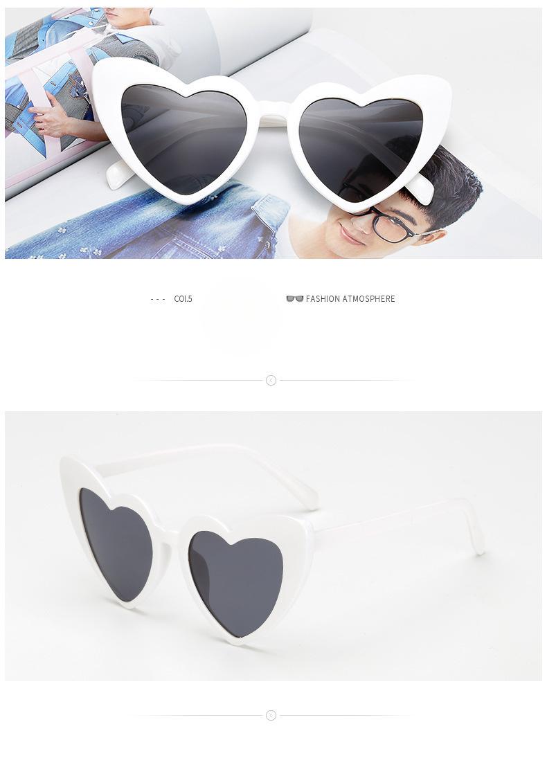 Product Introduction of Big Face fashion women ladies love new European style show slender sun glasses 6