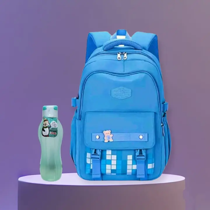 Tas Ransel korea gratis botol minum.