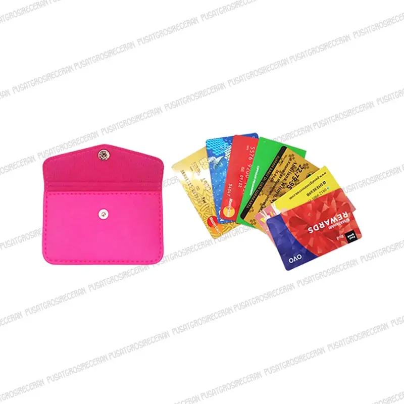 Dompet PVC Lether Bisa Untuk Uang Kertas Dilipat Atau Kartu ATM/Member 1