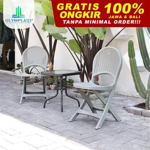 Olymplast Flexible Chair / Kursi Plastik Fleksibel Lipat / Kursi Cafe / Kursi Taman / Kursi Lipat Outdoor / OFC