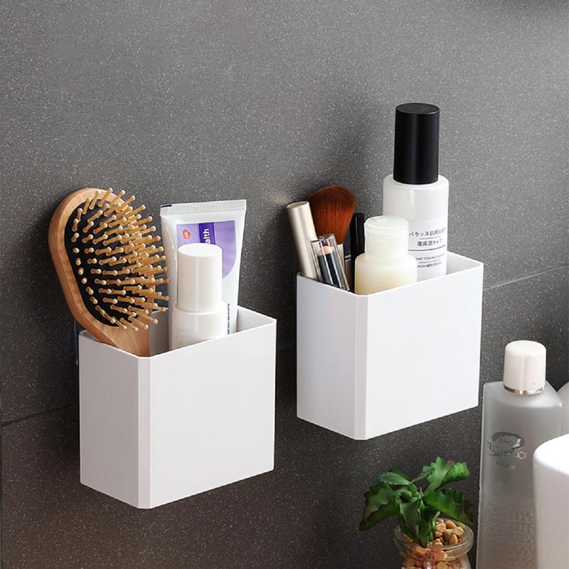Kệ Nhà Tắm dán tường Hộp để bàn chải đánh răng đồ gia dụng đồ dùng phòng tắm 5