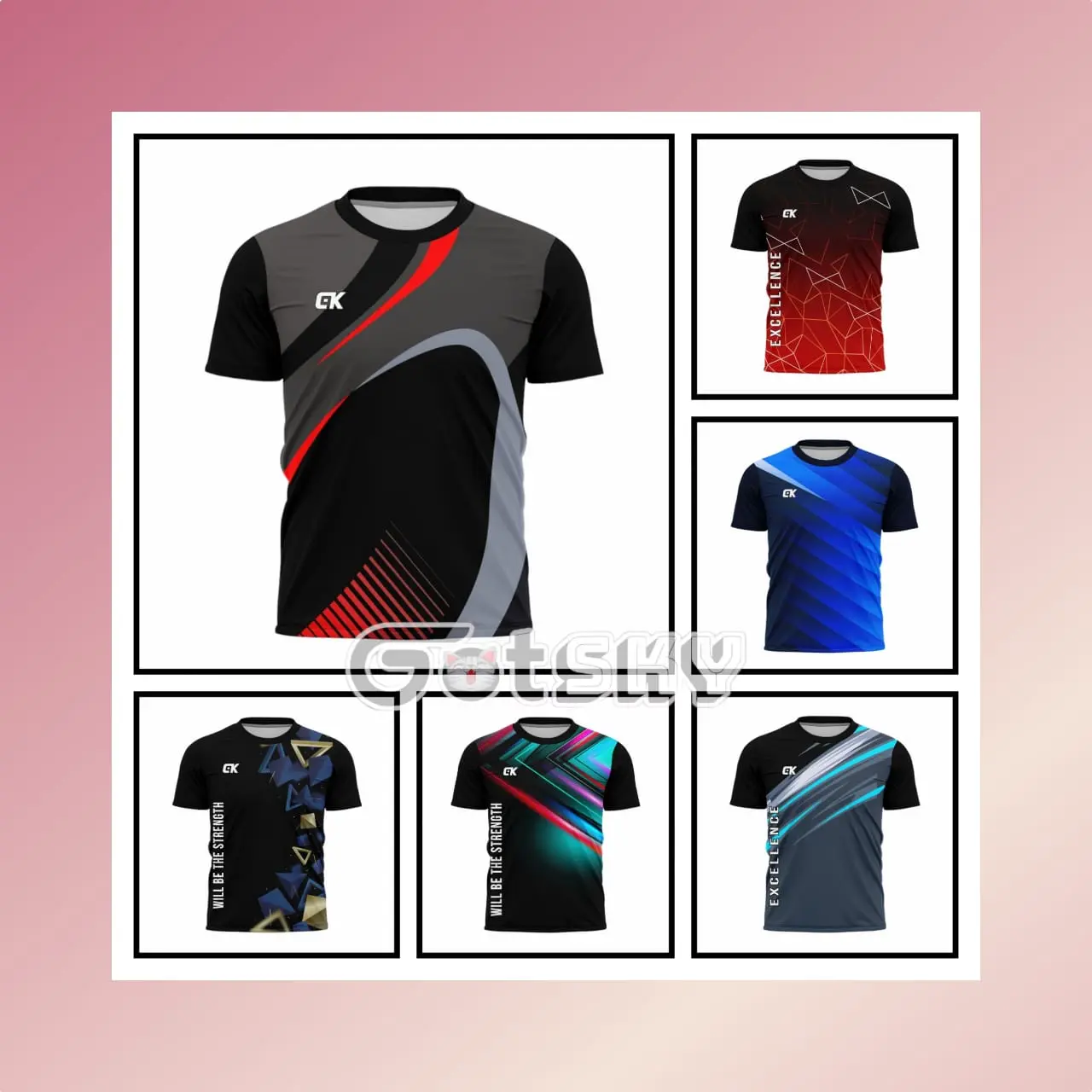 CK TRBR.004 - TRBR.018 COD KAOS BOLA / BAJU BOLA JERSEY OLAHRAGA TRAINING