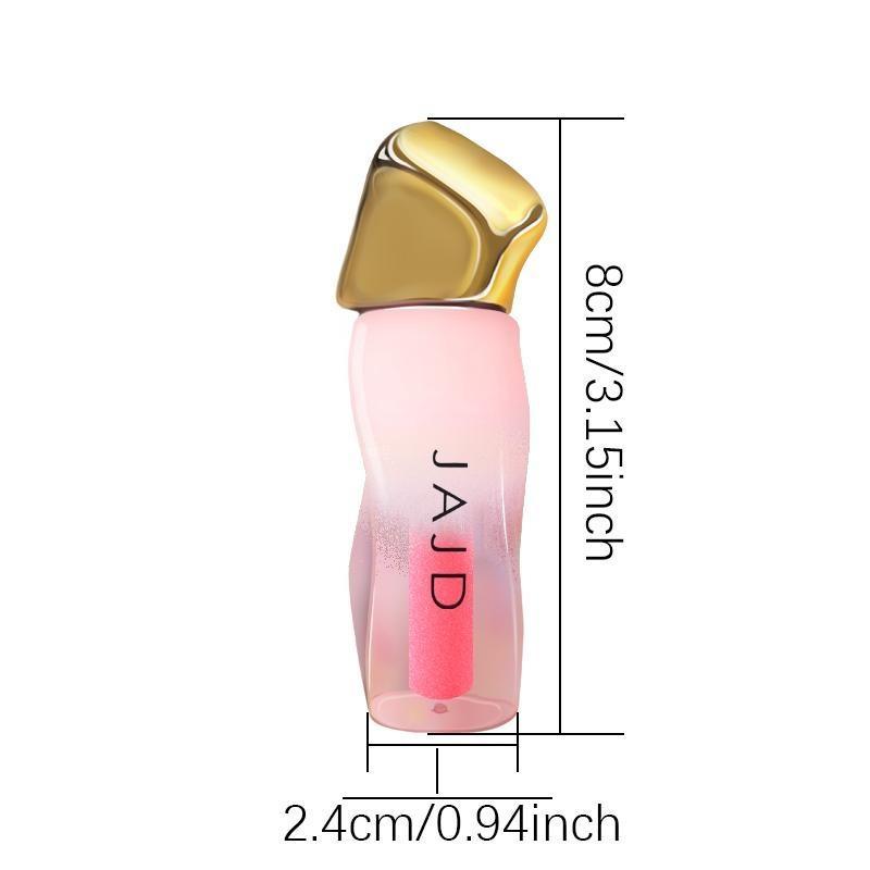 Long-lasting Moisturizing Lip Gloss, 1 Count 14 Colors Lip Glaze, Natural Luster & Sparkling Effect Lipstick, Suitable for Stage Makeup and Festival Gifts, Cosmetic 1
