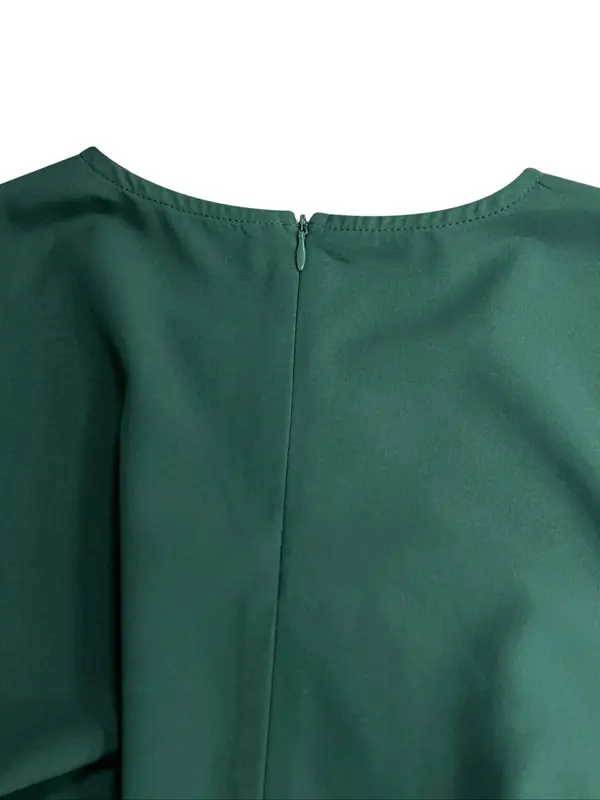 Arabic Clothing-Solid Long Sleeve Belted Tie Back Arabian Dress, Elegant Casual Long Dress for Daily Wear, Women's Islamic Clothing for All Seasons 6
