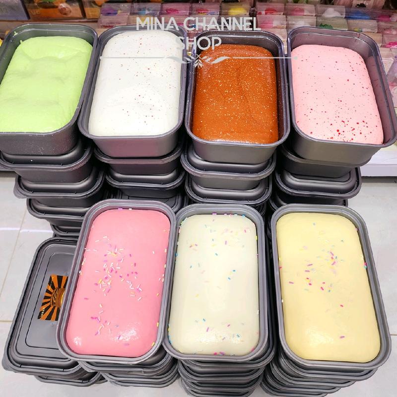 Squishy Bánh Mousse Siêu Mềm Thơm Ngon Size Lớn 20cm - Giảm Căng Thẳng Giải Trí Vui Nhộn (Có Hộp)