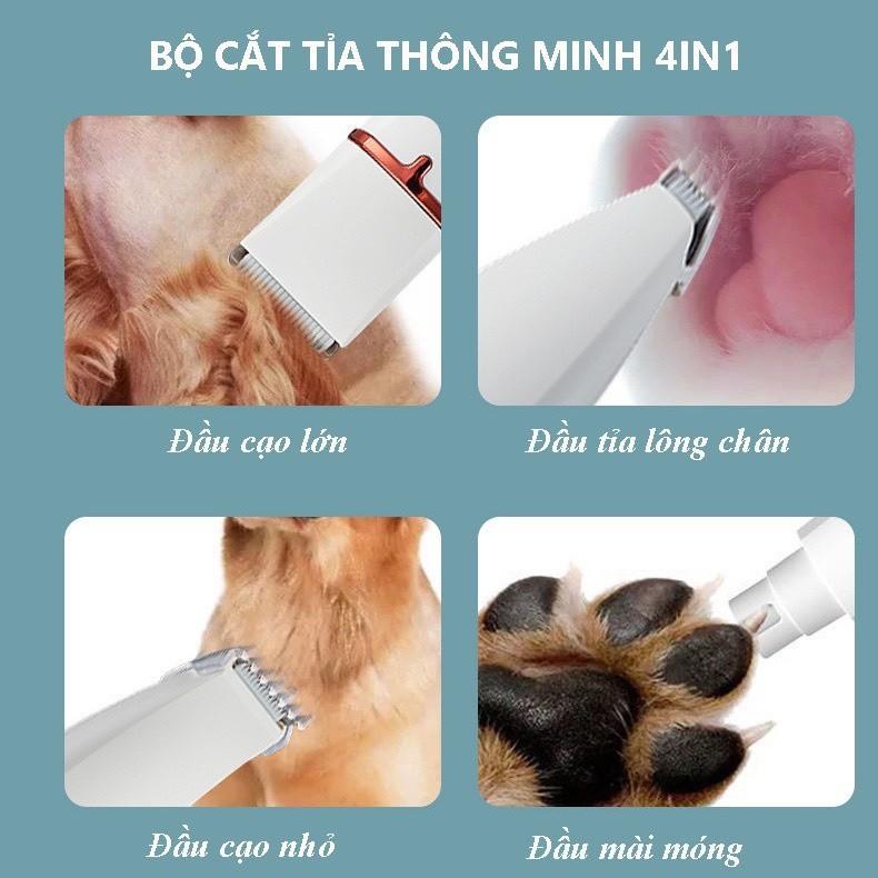 【48h】4in1 cắt lông chó mèo cắt lông chó mèo chải lông cho mèo chải lông cho mèo 2