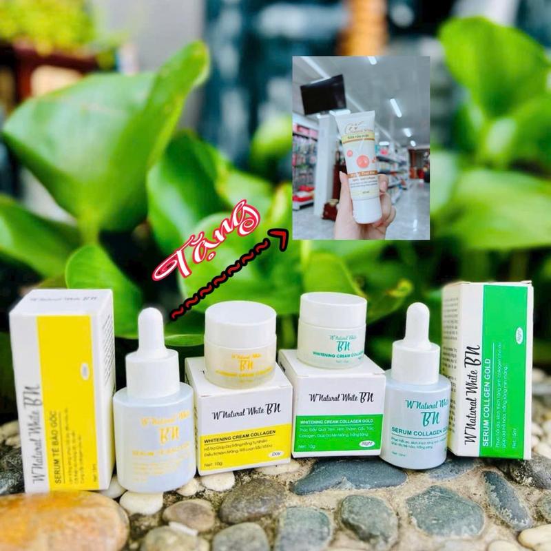 Bộ kem 4 BN White  mụn,nám , dưỡng trắng da