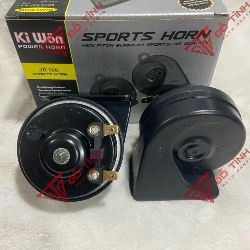 Cặp Còi Sên Hàn Quốc 12v 24v chất lượng găn ô tô xe máy. Phụ Kiện