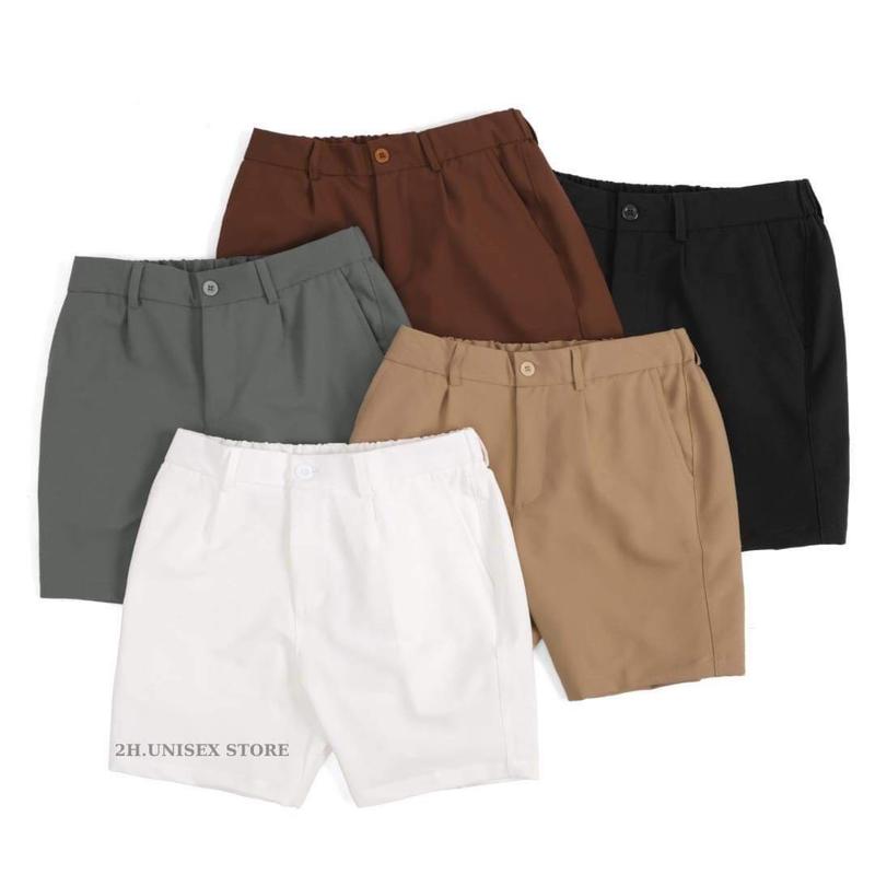 Quần Short Tây Nam Lưng Thun Co Giản 2H.Unisex Menswear 0