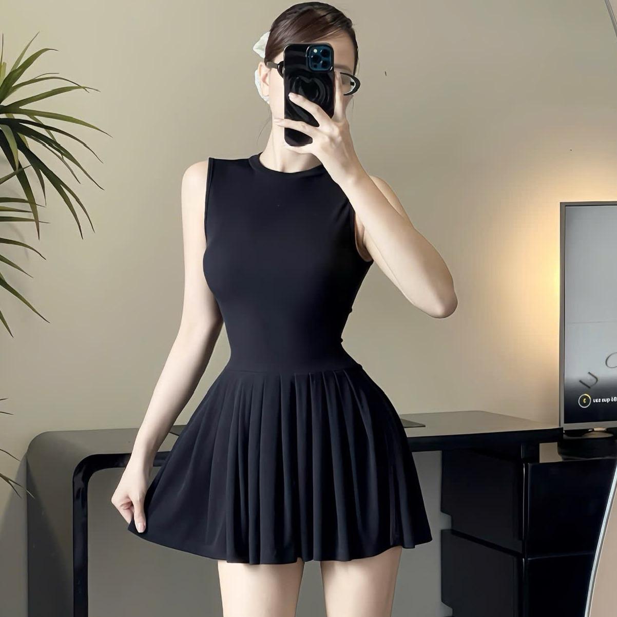 [MAISEY 2141] ĐẦM THUN BASIC TÙNG XOÈ NĂNG ĐỘNG