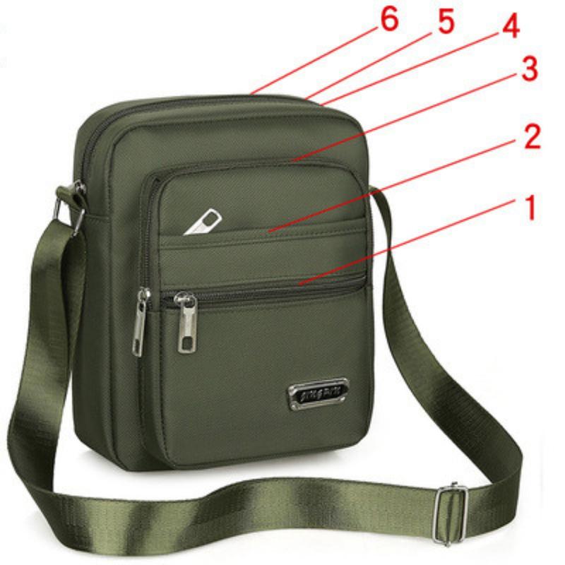  Túi đeo chéo nam nữ thời trang TUI02 Bag Đeo Vai chất liệu vải dù cao cấp - Đồng 