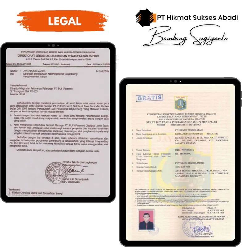 HSA Electric Saver Penghemat Daya Listrik Bambang Sugiyanto PT Hikmat Sukses Abadi 4