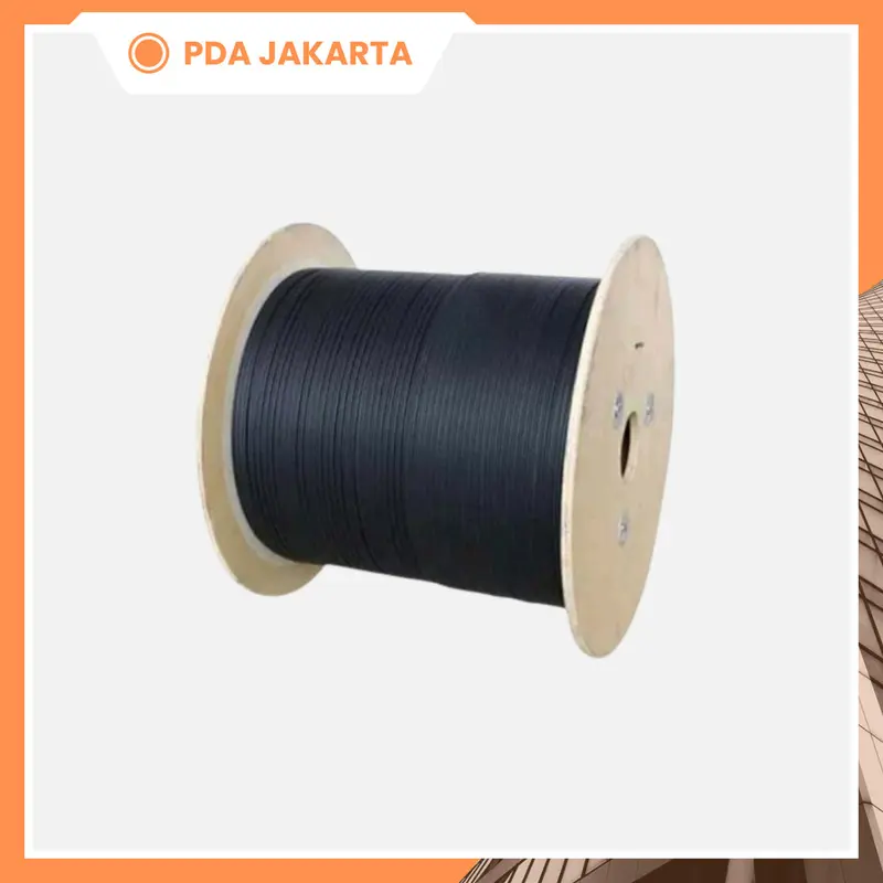 (NEW) Kabel Dropcore Fiber Optic 1 Core 3 Seling 1000M High Quality 3